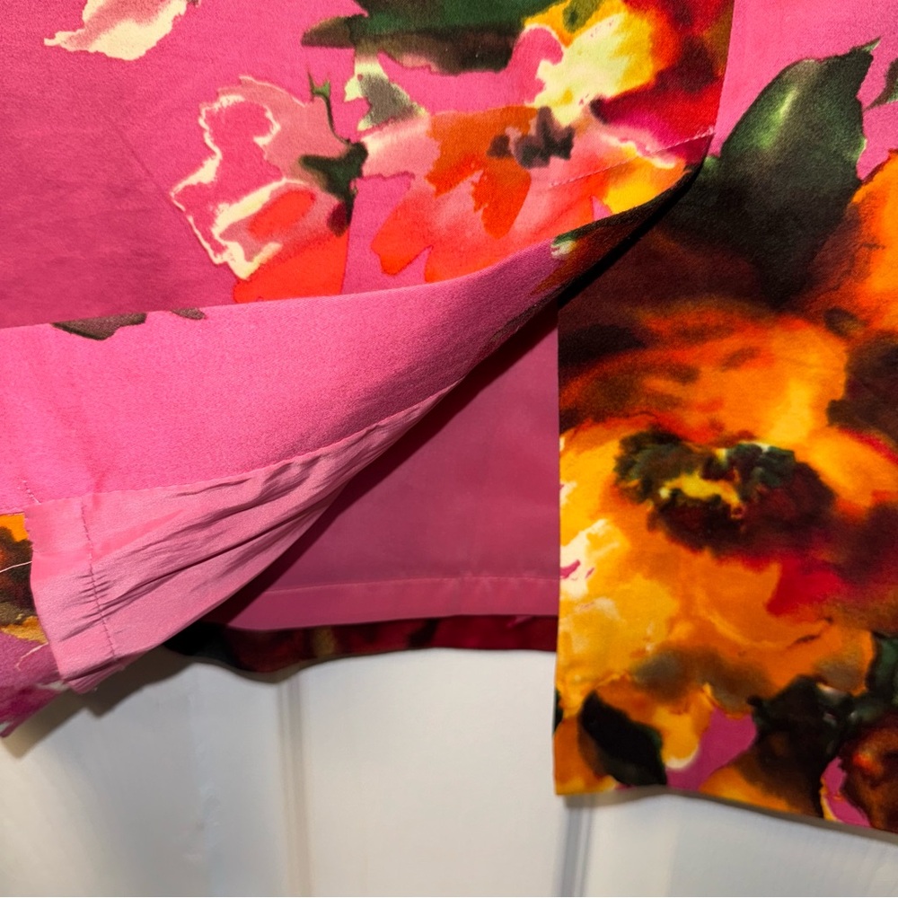 Talbots classic‎ Pencil Skirt in Floral 16 - Picture 5 of 11